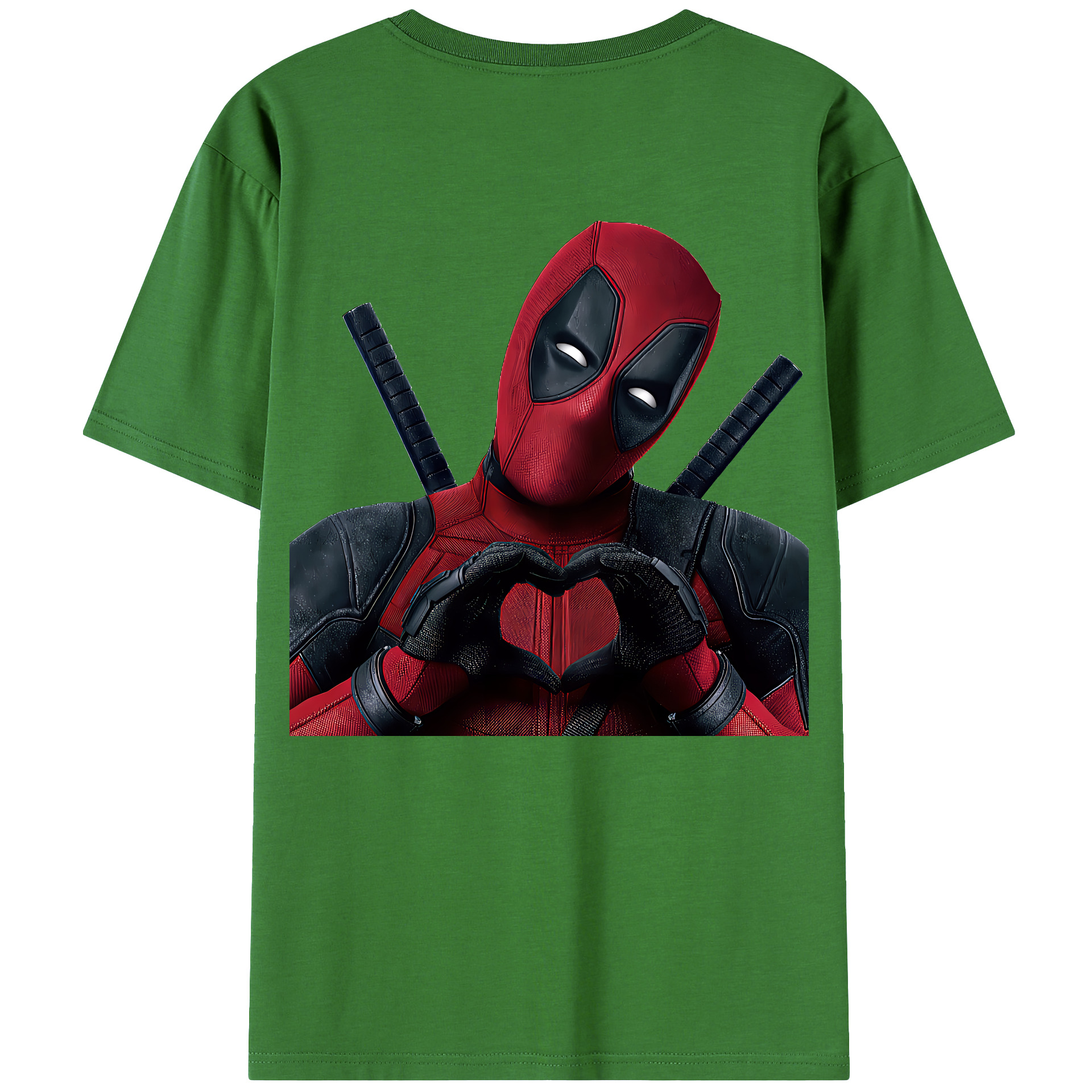 （画像用） Deadpool デッドプール レディース半袖Tシャツ(バックプリント)
